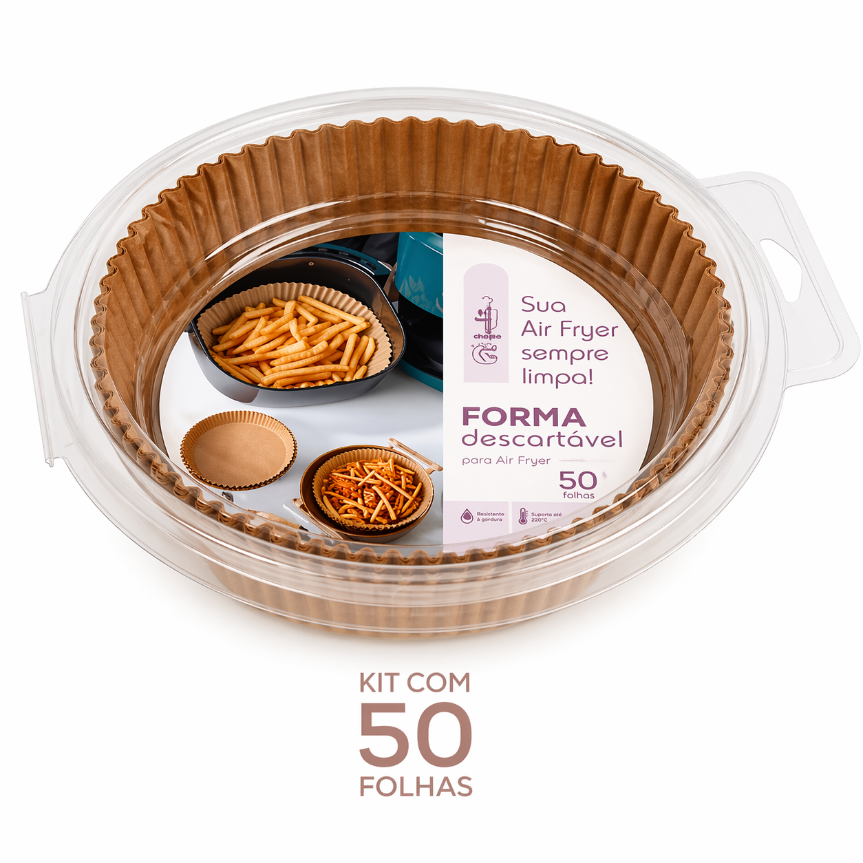 Forma descartável (kit 50 folhas)