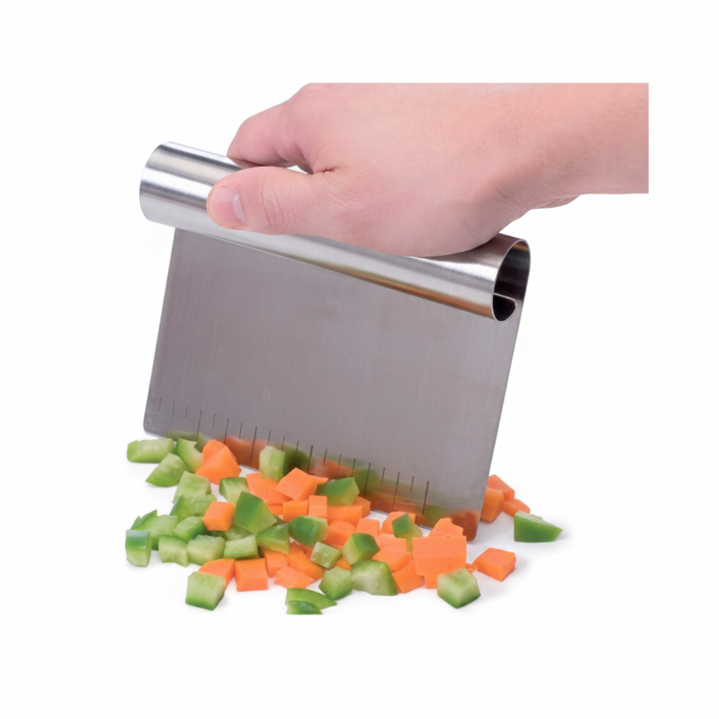 Espátula para Confeitar aço Inox, 15 cm x 12 cm
