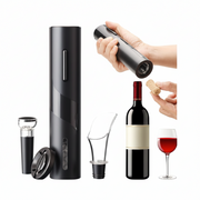 Kit abridor de vinho elétrico com acessórios